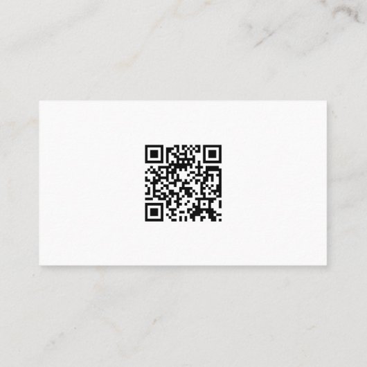 Clean Sharp Modern Business Card Concept Visitekaartje (Achterkant)