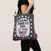 Clean Sheets Day Canvas tas (Dichtbij)