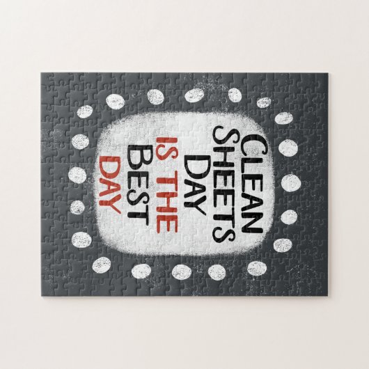 Clean Sheets Day Jigsaw Puzzel (Horizontaal)
