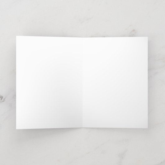 Clean Slate Nieuw Begin Inspirerend Gedicht Folie Wenskaart (Binnenlaag)