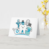 Clean Teeth Gang Kaart (Gele Bloem)