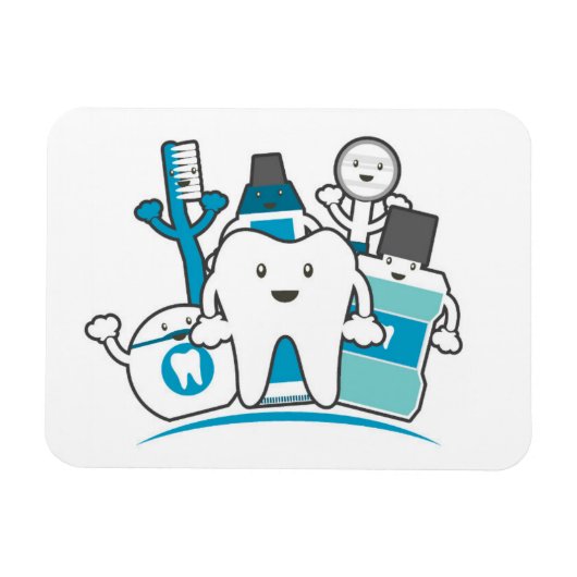 Clean Teeth Gang Magneet (Horizontaal)