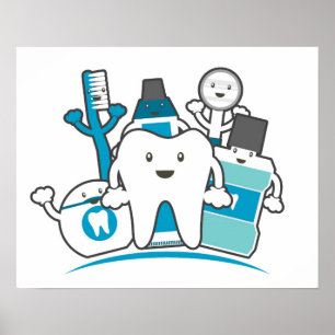 Clean Teeth Gang Poster
