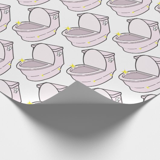 Clean Toilet Cadeaupapier (Hoek)