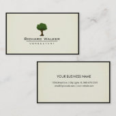 Clean Tree Garden Lawn Care Logo Landschap Groen Visitekaartje (Voorkant / Achterkant)