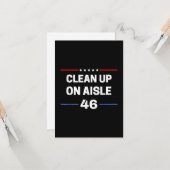 Clean Up On Aisle 46 Kaart (Voorkant / Achterkant in situ)