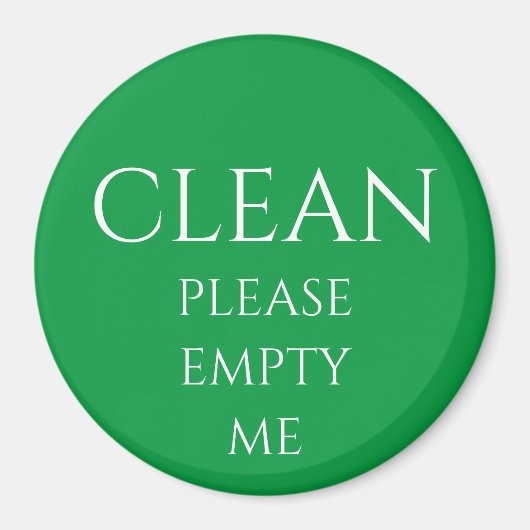 CLEAN VULLEN ME MAGNEET (Voorkant)