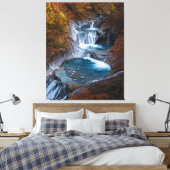 Clean Water Herfst Stream Fantasy Landscape Canvas Afdruk (Insitu (Slaapkamer))