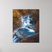 Clean Water Herfst Stream Fantasy Landscape Canvas Afdruk (Voorkant)