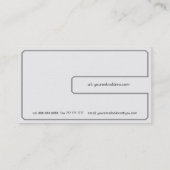 Clean White Algemeen Visitekaartje (Achterkant)