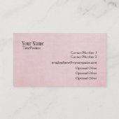 Cleaner Cleaner Service Business Profile Card Visitekaartje (Achterkant)