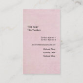 Cleaner Cleaner Service Business Profile Card Visitekaartje (Achterkant)