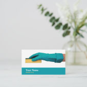 Cleaners Housekeepers Janitors Maids Visitekaartje (Staand voorkant)