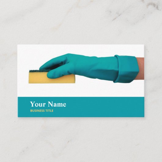 Cleaners Housekeepers Janitors Maids Visitekaartje (Voorkant)