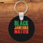 Cleaners voor Black Janitor Matter Cleaners Sleutelhanger (Voorkant)