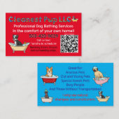 Cleanest Pup LLC Visitekaartje (Voorkant / Achterkant)