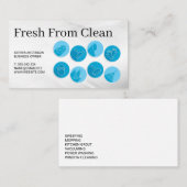 Cleaning Icons | Maid Janitorial Services Visitekaartje (Voorkant / Achterkant)