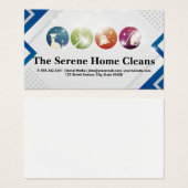 Cleaning Icons | Sparkles | Maid Visitekaartje (Voorkant /achterkant)