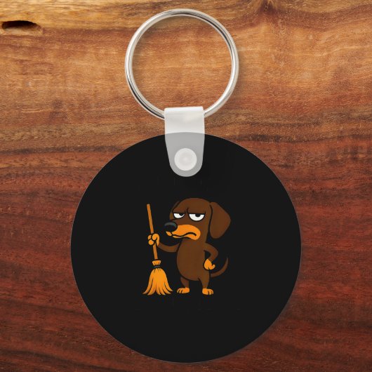 Cleaning Is Just Putting Stuff In Less Obvious Pla Sleutelhanger (Voorkant)