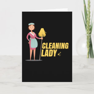 Cleaning Lady Cleaning Lady Cleaning Kaart