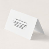 Cleaning Lady Mopping | Bucket Cleaning Equipment Visitekaartje (Achterkant)