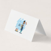 Cleaning Lady | Reinigingsdienst Visitekaartje (Achterkant)