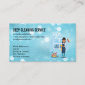 Cleaning Lady | Reinigingsdienst Visitekaartje (Voorkant)