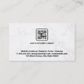 Cleaning Lady | Sparkly Home | QR-code van toepass Visitekaartje (Achterkant)