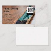 Cleaning Mop | qr code Visitekaartje (Voorkant / Achterkant)