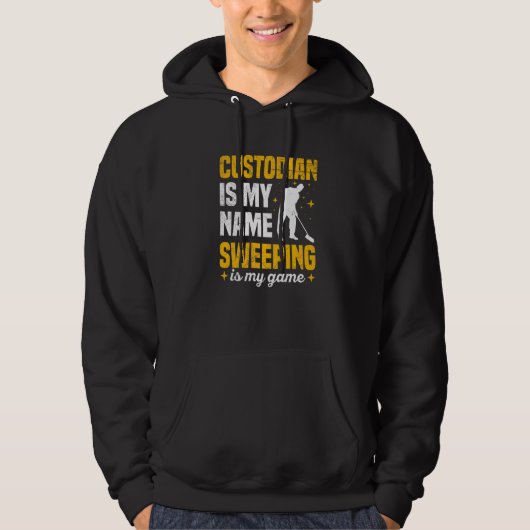 Cleaning School Custodian Quote for a School custo Hoodie (Voorkant)