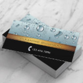 Cleaning Service Gold Stripe Visitekaartje