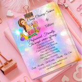 Cleaning Service House Keeping Holograaf Pinky Flyer