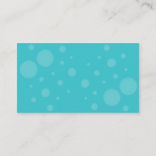 Cleaning Service Professional Visitekaartje (Achterkant)