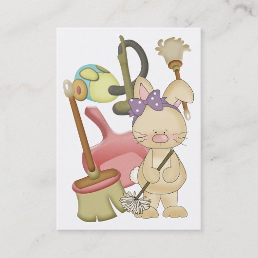 Cleaning Service - SRF Visitekaartje (Voorkant)