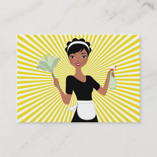 Cleaning Service - SRF Visitekaartje (Voorkant)