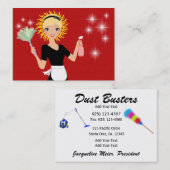 Cleaning Service - SRF Visitekaartje (Voorkant / Achterkant)