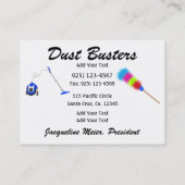 Cleaning Service - SRF Visitekaartje (Achterkant)