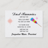 Cleaning Service - SRF Visitekaartje (Achterkant)