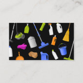 Cleaning Service Standard modern Visitekaartje (Achterkant)