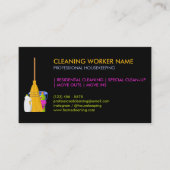 Cleaning Service Standard modern Visitekaartje (Voorkant)