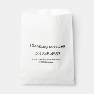 Cleaning services add number website email address bedankzakje