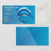 Cleaning Services | Pressure Wash Car Bubbles Visitekaartje (Voorkant / Achterkant)