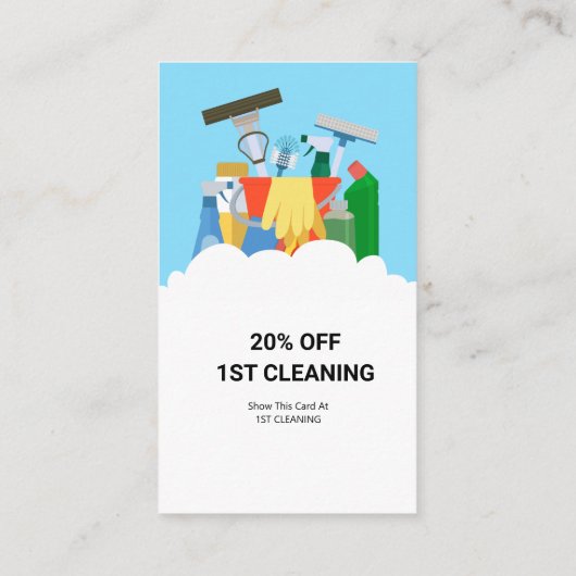 Cleaning Services  Visitekaartje
