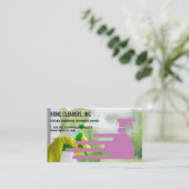 Cleaning Solutions | Spray Bottle | Janitorial Visitekaartje (Staand voorkant)