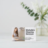 Cleaning Stove House Keeper Visitekaartje (Staand voorkant)