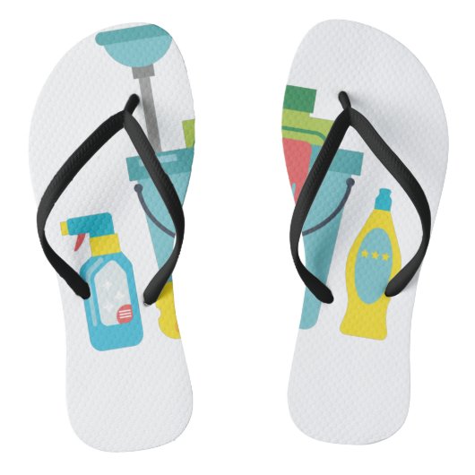 Cleaning supplies teenslippers (Voetbed)