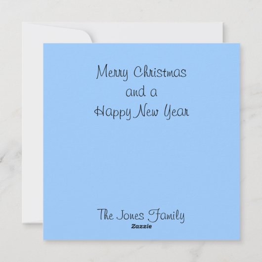 Cleaning The Christmas Tree Holidays Greeting Card Feestdagenkaart (Achterkant)