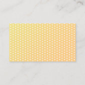 Cleaning van Bucket- en Mop Polka Dots Service Visitekaartje (Achterkant)