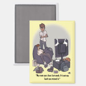 cleanroom magneet (Voorkant / Achterkant)