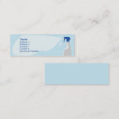 Cleanser - Skinny Mini Visitekaartje (Voorkant / Achterkant)